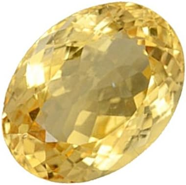 Citrine Stone/Sunehla Original Lab Certified Loose Gemstone 5.25 Carat by AKELVI GEMS