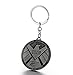 REINDEAR Marvel Avengers Agents of SHIELD Logo Metal Pendant Keychain