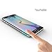 Samsung Galaxy S6 Edge Screen Protector: Stalion® Shield Tempered Liquid Glass Shatterproof Full Screen Frame Edge to Edge Armor Guard (Black Sapphire)[Retail Packaging 1X]