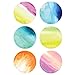 Puj Grippy Non-Slip Safety Adhesive Bathtub or Shower Treads, Non-Toxic, No BPA No PVC, Mold and Mildew Resistant (pack of 6 treads, 6