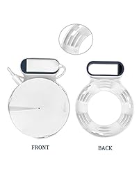 LUOGAO   Soporte de pared para TP Link Deco M5 (sistema WiFi completo de malla para el hogar, soporte de salida para TP Link mesh WiFi y sistema de enrutador sin tornillos y fácil de mover como WiFi Beacon 3 paquete de