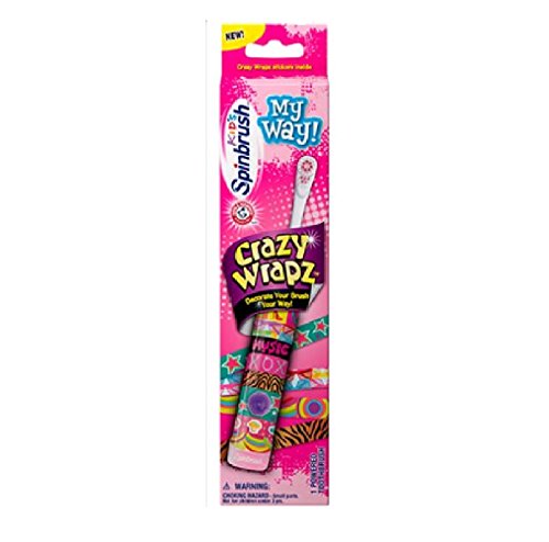 Spinbrush for kids battery powered toothbrush, my way, …