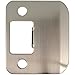 Round Corner Extended Lip Strike Plate, 2-1/4
