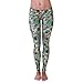 Onzie Women's Peacock Green Yoga Legging
