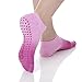 Great Soles Women's Ombre Dyed Grip Socks for Yoga, Pilates, and Barre (Orchid)