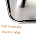 Sheet Pan,Cookie Sheet,Hotel Pan,Heavy Duty Stainless Steel Baking Pans,Toaster Oven Pan,Jelly Roll Pan,Barbeque Grill Pan,Deep Edge,Superior Mirror Finish, Dishwasher Safe By Meleg Otthon M