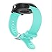Anrir Watch Bands for Vivoactive 3, 20mm Silicone Bands for Garmin Vivoactive 3/Forerunner 645 Music/Galaxy 42mm/Galaxy Watch 3 41mm/Galaxy Watch Active 2 40mm/44mm-Light Green
