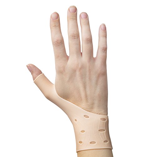 Premium Breathable Gel Wrist Support Braces with Thumb Stabilizer for