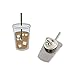Forge Iced Coffee Enamel Diestruck Lapel Pin– 1 Pin