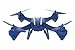 UDI U842 Predator WiFi FPV QuadCopter RC Drone with Real-time Aerial Photography 720P HD Camera App Controllable by Smart Devices - Dark Blue