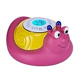 Babylian Floating Snail Toy Bath Thermometer for Baby Bathing Water Temperature Measure, Safety & Happy Bathing (purple)