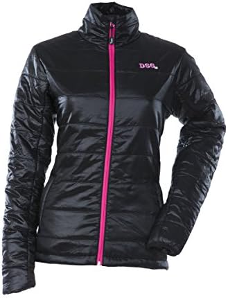 Divas SnowGear Women's Divas Puffer Jacket (Black, Medium)