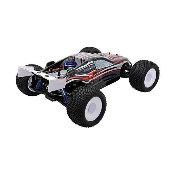 YZHM 4WD RC Nitro Off-Road Auto, 08.01 Th Maßstab Kraftstoff Fernbedienung Buggy Fahrzeug Spielzeug für Erwachsene mit… – Bild 4
