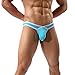 Nightaste Men Lightweight Sport Comfort Underwear Low Rise Bikinis Briefs (XL, 4 Colors)