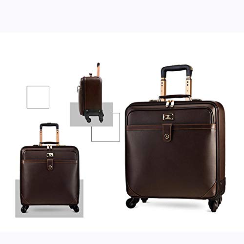 AQWWHY Wheeled Luggage Business, Laptop Trolley Bag 16 inches