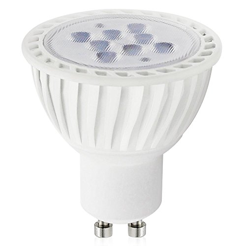 10 Pack MR16 GU10 LED Light Bulb, 7W (60W Equivalent), 5000K Daylight, 36° Beam Angle, 500Lm, UL-Listed, Track Lighting, Recessed Light, 2 Years Warranty, Non-Dimmable - Thumbnail 6