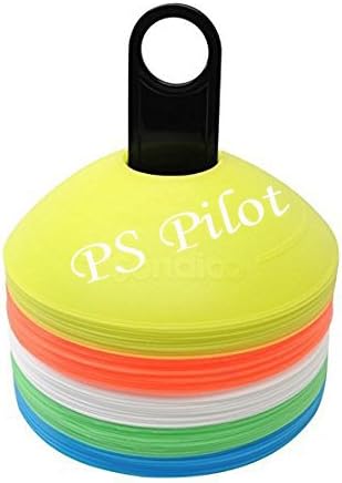 Football Soccer Sports Field Training Cone Space Saucer Markers 2" Inches Set of 100 pcs in Different Colors
