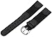 Hadley-Roma 18mm 'Men's' Leather Watch Strap, Color:Black (Model: MSM866RA 180)