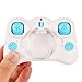 Dayan Anser Super Mini UFO Drone,LED RC Rechargeable Quadcopter,CX-STARS 4CH 6 Axis Gyro Helicopters With 3D Flips Headless Mode RTF---Drones For All Age (Blue)