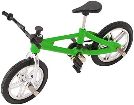 ONcemoRE Finger Alloy Bicycle Model Mini MTB BMX Fixie Bike Boys Toy Creative Game Gift - Green