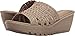 Skechers Cali Women's Parallel-Morning Stretch Wedge Sandal, Taupe, 11 M US