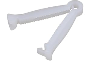 ESHILP 50 pcs Disposable Umbilical Cord Clamp Birth Hemostatic Materials for Piglets Clamp for Cord for Animal Production Hom