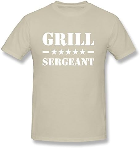 SNOWANG Men's Grill Sergeant T-shirt M