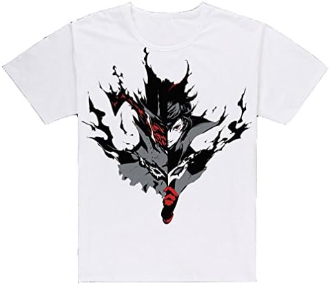 DOUJIONG Cosplay Anime Persona 5 Akira Kurusu Fashion Daily Halloween T-Shirt Costume