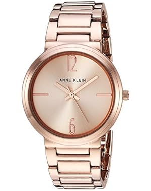 Women's AK/3168RGRG Rose Gold-Tone Bracelet Watch