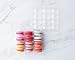 12 Macarons Set - French Cookies Mix - Macaroons Made in USA by French Chefs - 12 Flavors Assortment
