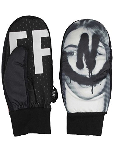 neff Men's Character Mittens-Waterproof Snowboard Gloves