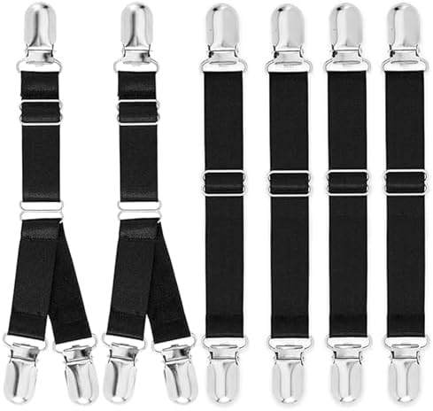 Amazon.com: Stocking Clip Garter Adjustable Elastic Belt Two-Way