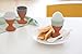 Now Designs Glazed Terracotta Hard Boilded Egg Cups, Set of Four