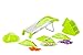 Mandoline Slicer - Vegetable Slicer - Food Slicer - Vegetable Cutter - Cheese Slicer - Vegetable Julienne Slicer with Surgical Grade Stainless Steel Blades By Wasserstein