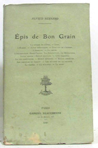 Épis de bon grain