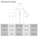 UNIQUEBELLA EVA Raincoat Waterproof Rain Poncho Reusable Unisex for Women Long Rain Cape(Black, S)