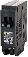 Square D HOMT2020 20/20 Amp Tandem Circuit Breaker, Brand Homeline *