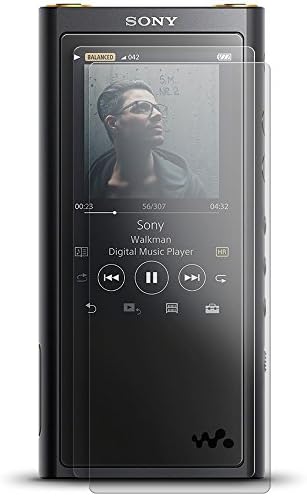 iGadgitz U6871 Pack of 3X Screen Protectors for Sony Walkman NW-ZX300 MP3 Player Clear Protective Film
