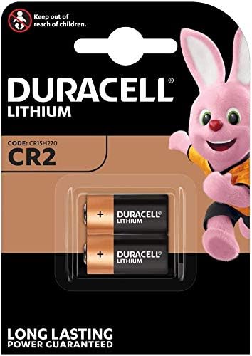 Duracell DUR030480 Lithium-Ion (Li-Ion) 3V Rechargeable Batteries Black