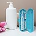 Travel Case for Electric Toothbrush Carrying Case Toothbrush Holder (Blue)