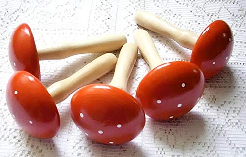 Darning Mushroom Made from Hardwood - Sewing Bobbin -Darning Socks - 1 Piece