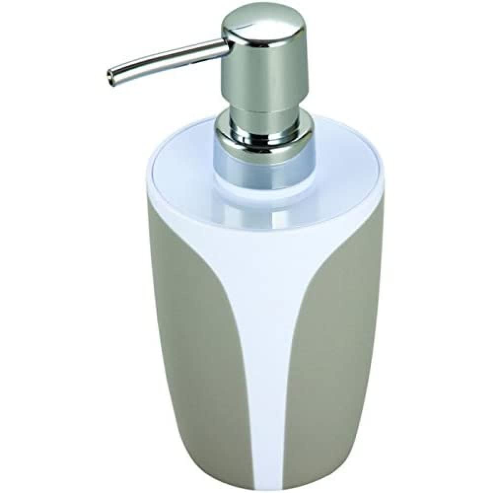 MSV "Kandy Soap Dispenser, Grey-Brown
