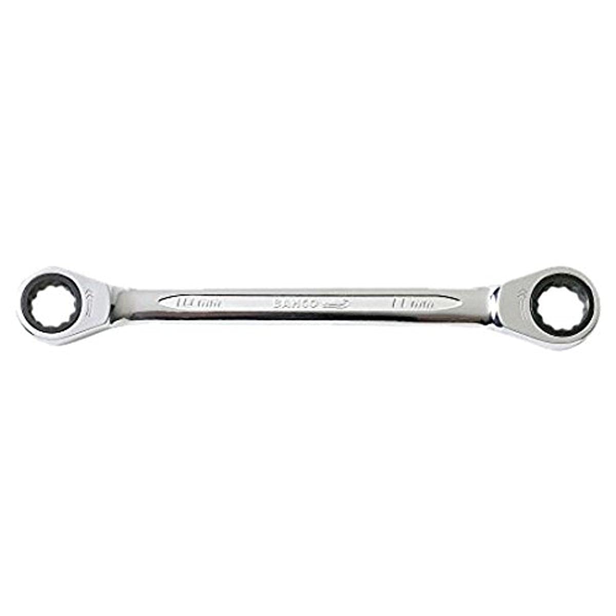 Bahco 1320RM-8-9 Ratcheting Ring Wrench, Silver, 8-9 mm
