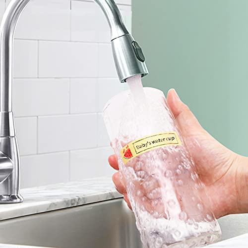 Label Maker D110 Portable Wireless Connect Rechargeable Mini Sticker Printer with 0.59x1.18 Inches Labels for Phone Compatible School Office Home Organization White