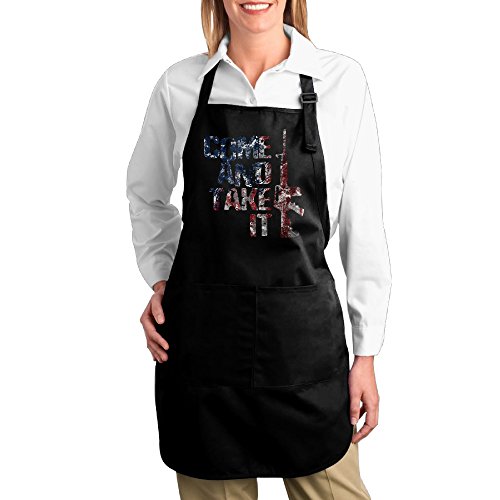 AR-15 Come And Take It Kitchen Aprons For Women Men,Cooking Apron,bib Apron With Pockets