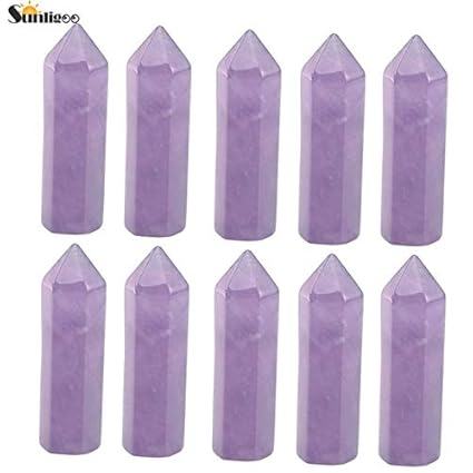 Amazon Com Dalas Self Standing 6 Facet Natural Polished Mini