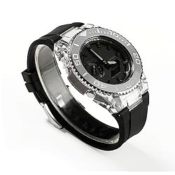 Neuupesen GA2100 Transparent Case with Metal Bezel