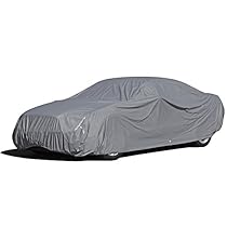 OxGord Executive Storm-Proof Car Cover - 100 Water-Proof 7 Layers -Developed for Any All Conditions - Ready-Fit Semi Glove Fit - Fits up to 180 Inches