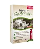 Sentry 4 Count Natural Defense Flea and Tick Squeeze-On for Dogs Over 40-Pound by Sentry