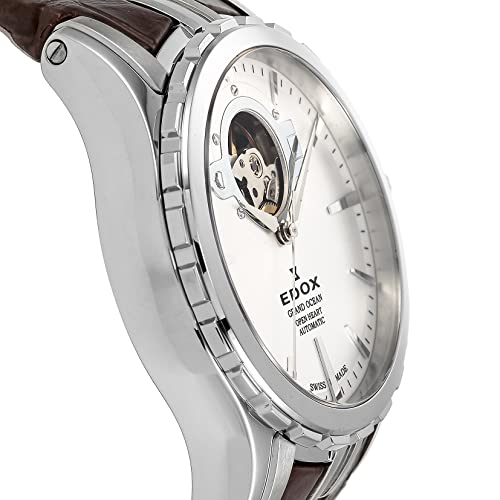 Edox Men's 85008 3 AIN Open Heart Automatic Grand Ocean Watch in
